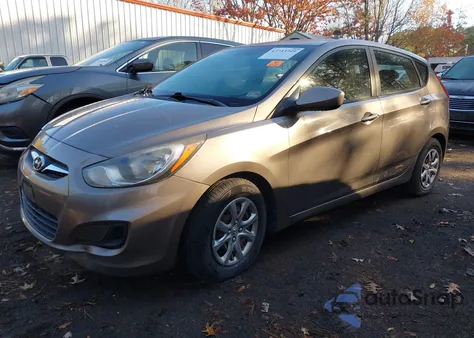 2014 Hyundai Accent Gs z USA, uszkodzony, nr VIN KMHCT5AE3EU188715